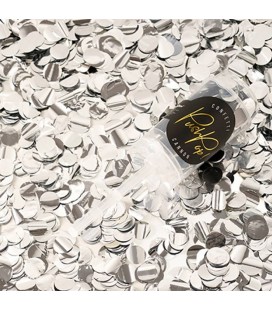 Silver Confetti Popper