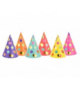 6 Dots Party Hats