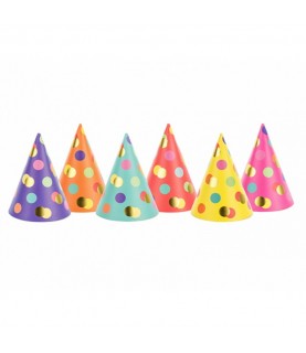6 Dots Party Hats