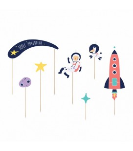 Galaxy Cake Topper