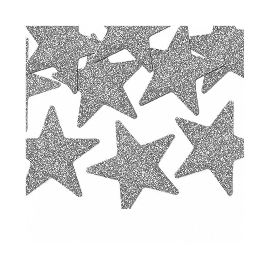 8 Glitter Star Confetti 8 Glitter Star Confetti