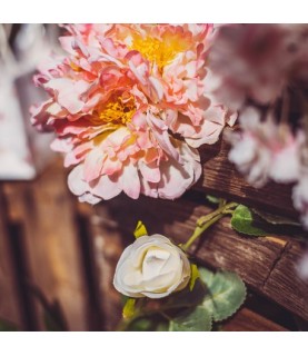 3 Pink Peonies Bouquet