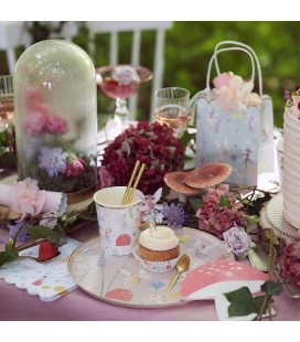 Fairy Toadstool Shaped Napkins