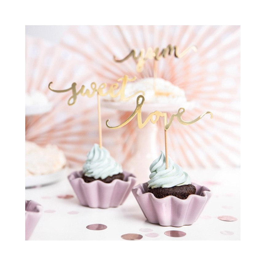 8 Partypiekser Gold & Silber mit Bommeln 8 Partypiekser Gold & Silber mit Bommeln