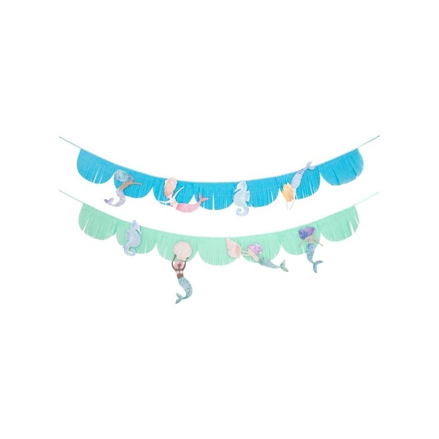 Mermaid Fringe Garland