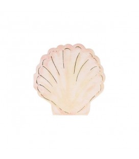 Serviettes Coquille Aquarelle