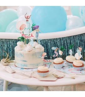 Mermaid Cake Toppers