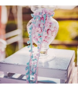 Pompom Ribbon - Pink