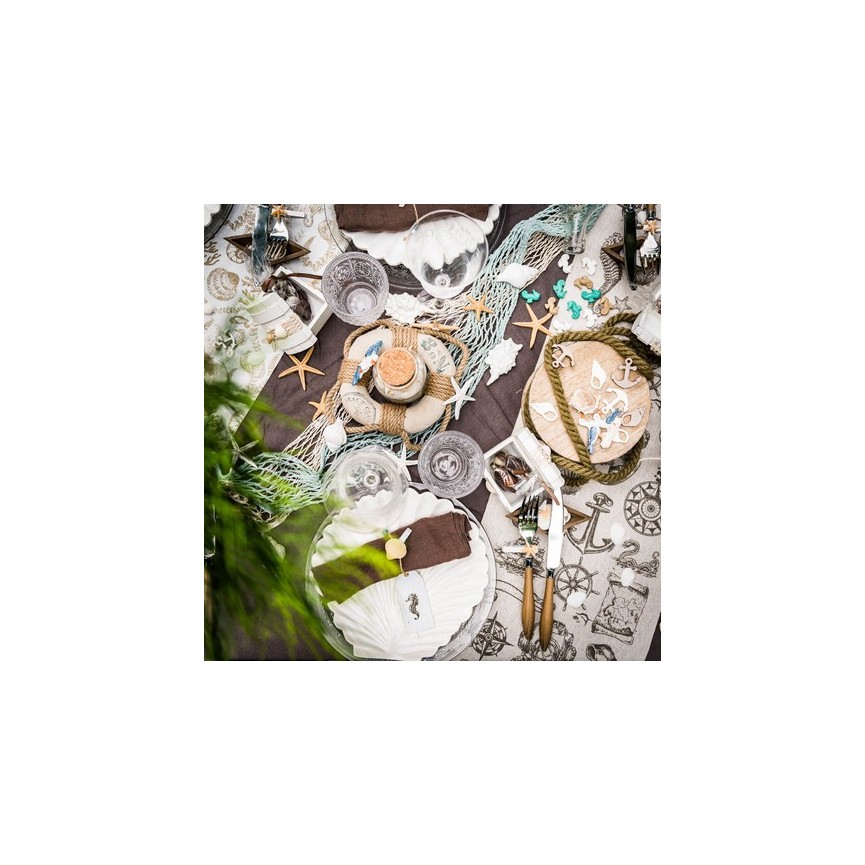 Treasures Linen Table Runner