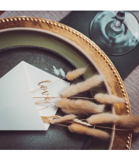 10 Ivory "Love" Cones