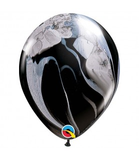 1 Ballon Marbré Agate Noir