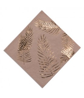 Tropi Chic Kraft Palm Cups