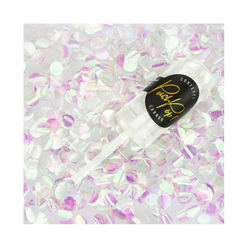Iridescent Confetti Popper