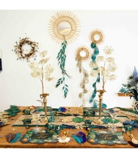 Gold & Turquoise Twine