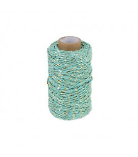Gold & Turquoise Twine