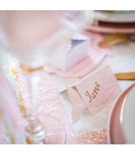 8 Mermaid Place Cards